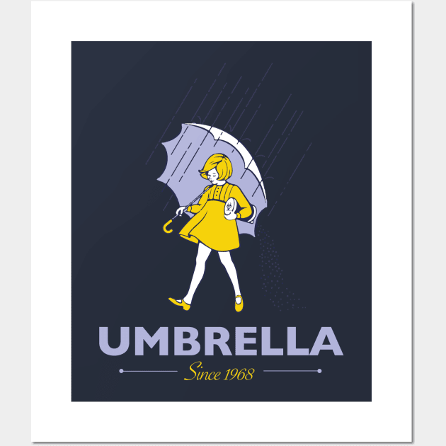 Umbrella "Salt" Corp Wall Art by jcraftstv